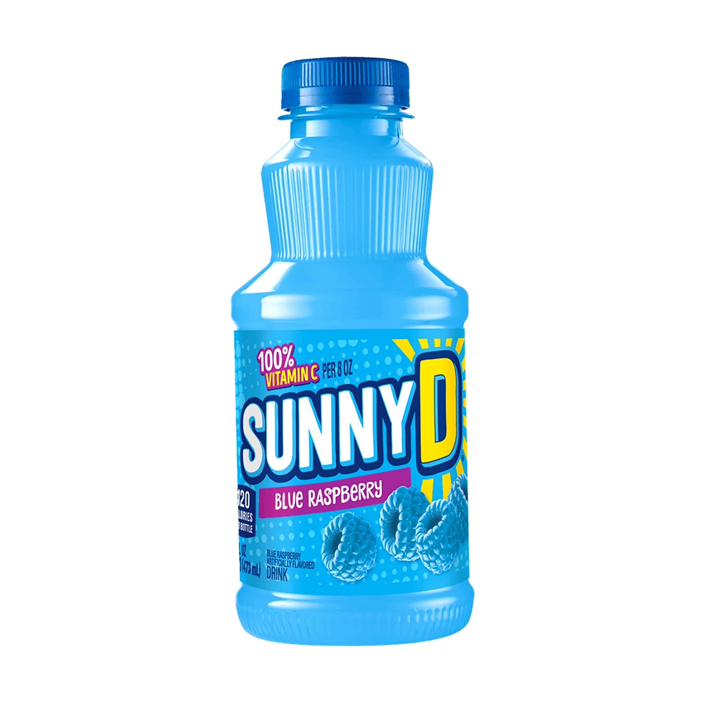 Sunny D Blue Raspberry Drink - 473ml