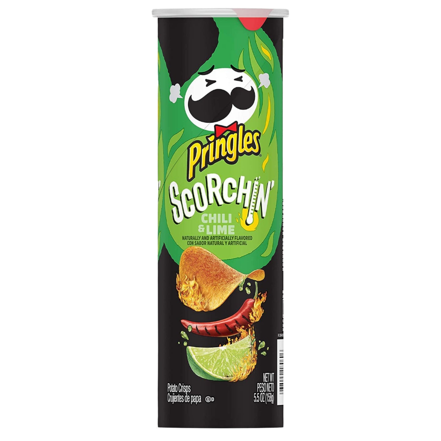 Pringles Scorchin' Chilli & Lime - 158g
