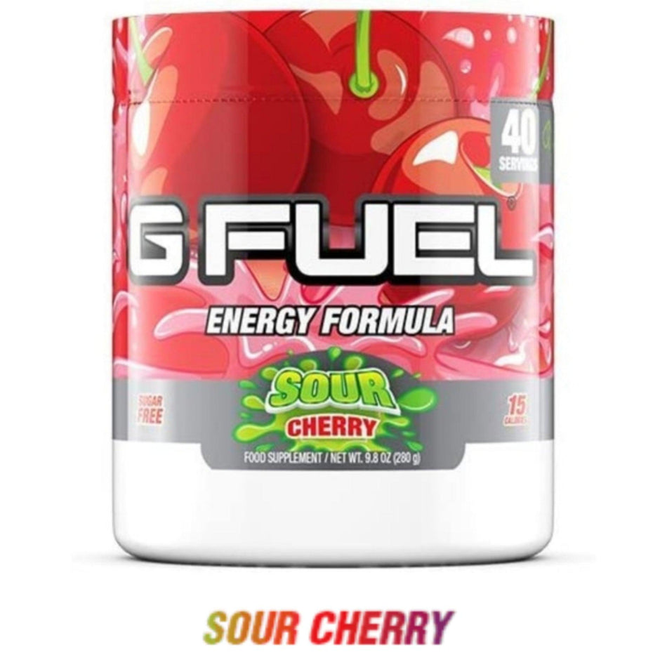 Gfuel Sour Cherry Energy Formula Tub - 280g USA