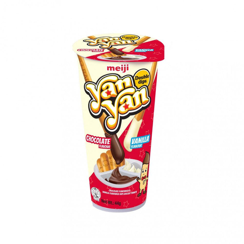 Meji Yan Yan Chocolate And Vanilla - 57g