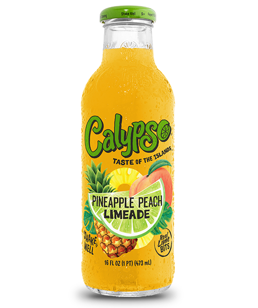Calypso Pineapple Peach Limeade - 473ml