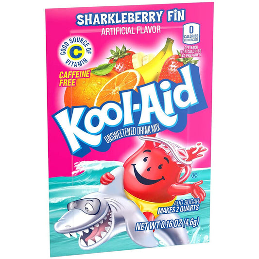 Kool Aid Sharkleberry Fin Drink Mix - 6.5g