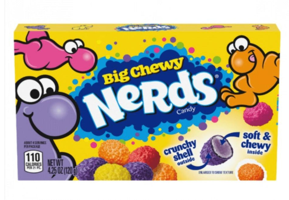 Wonka Big Chewy Nerds Theatre Box  - 120g