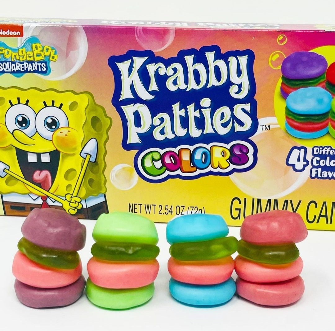 Spongebob Krabby Pattie Colors - 72g