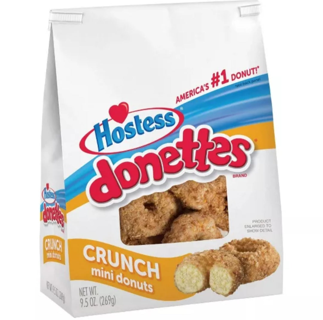 Hostess Donettes Crunch Mini Donuts Bag - 269