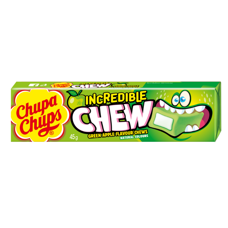 Chupa Chups Incredible Chews Apple - 45g