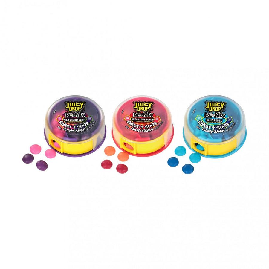 Juicy Drop Remix Sweet & Sour Candy - 36g ASSORTED