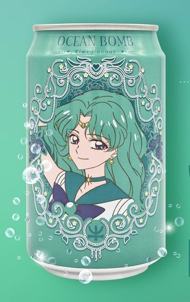 Sailor Moon (Sailor Neptune) Kiwi Flavour - 330ml