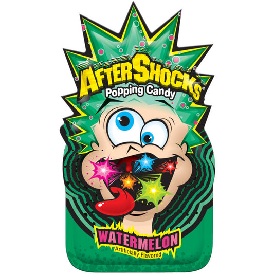 AfterShocks Popping Candy Watermelon - 9.3g