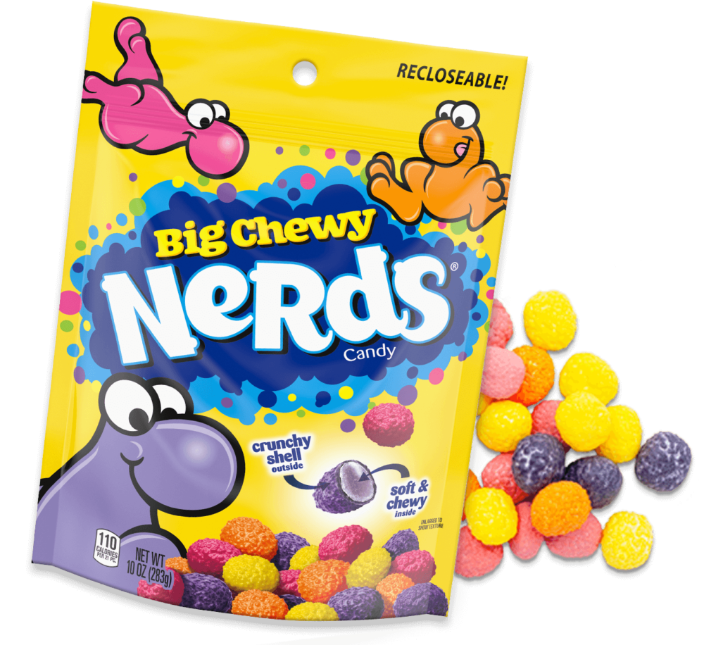 Wonka Big Chewy Nerds Bag  - 170g