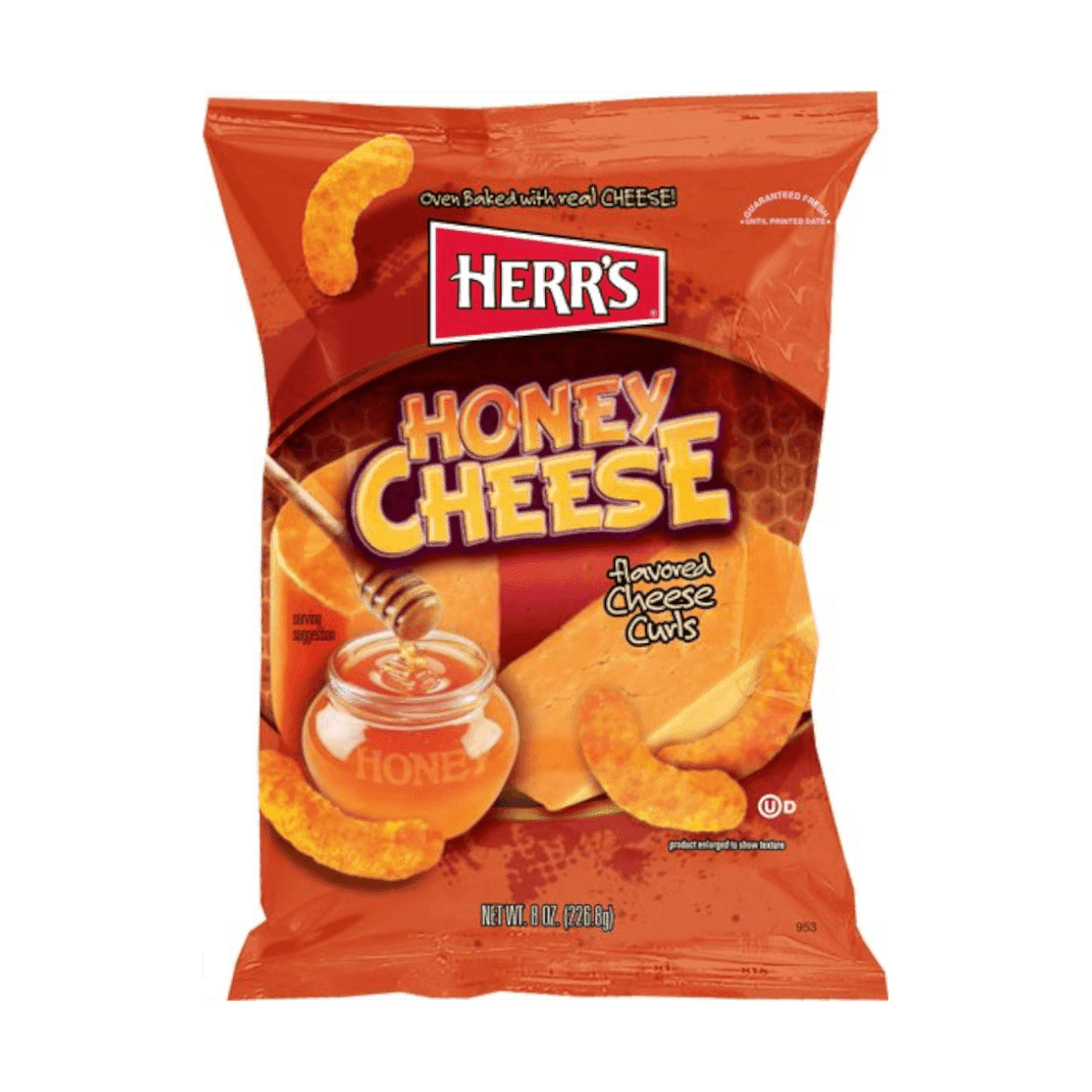 Herrs Honey Cheese Curls - 184g