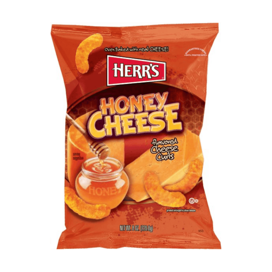 Herrs Honey Cheese Curls - 170g