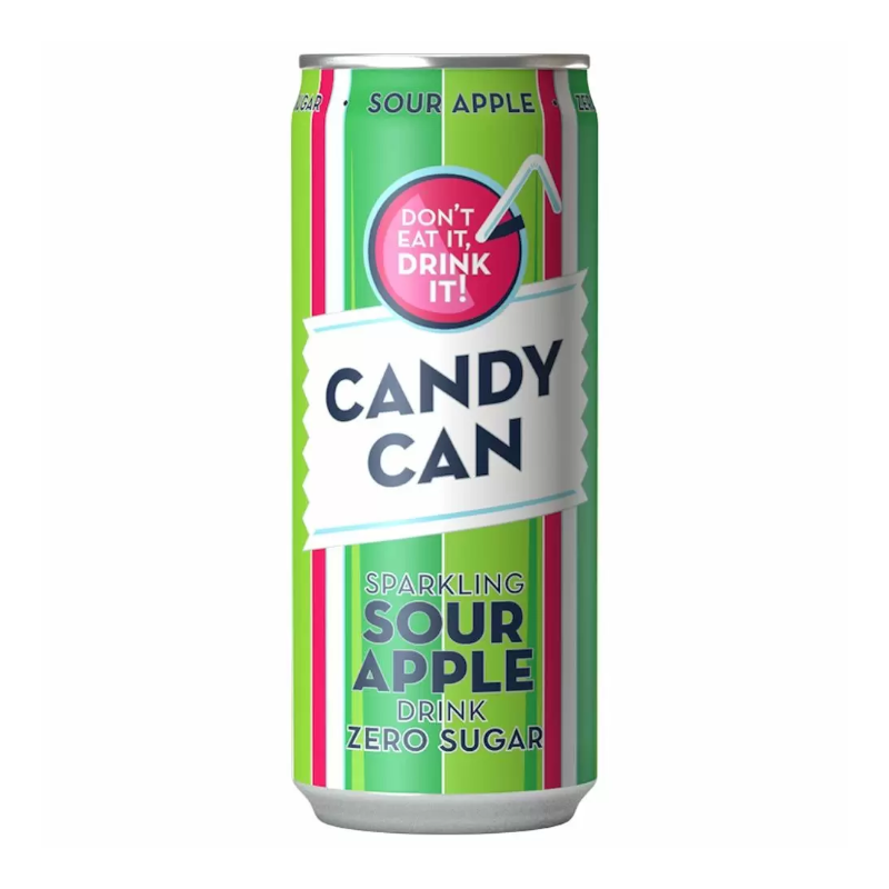 Candy Can Sour Apple - 330ml