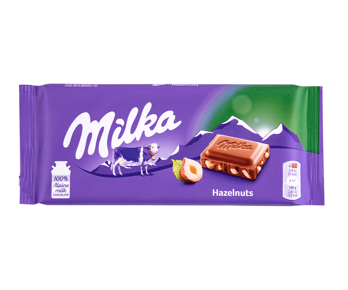 Milka Broken Hazelnut - 100g