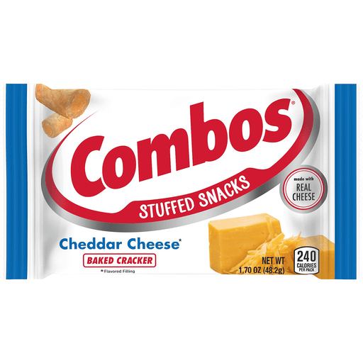 Combos Cheddar Cheese Crackers - 48g