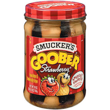 Smuckers Goober Peanut Butter & Strawberry Spread - 510g