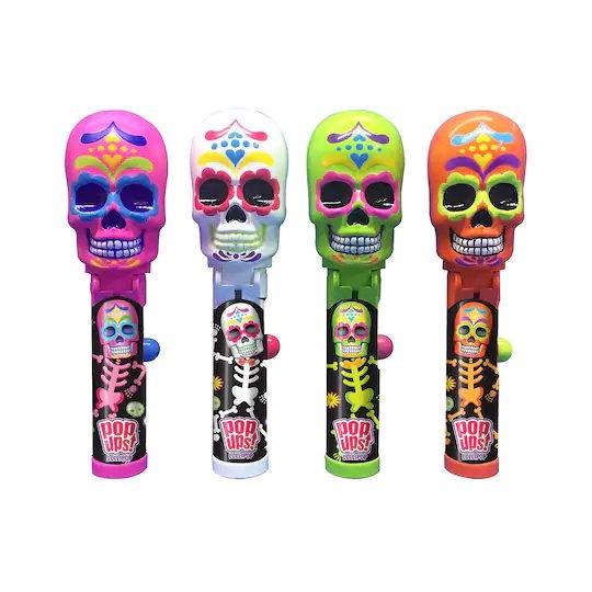 Sweet Skull Pop Ups Lollipop - 10g ASSORTED