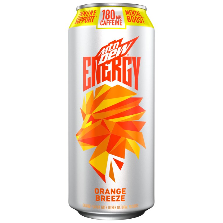 Mountain Dew ENERGY Orange Breeze - 473ml