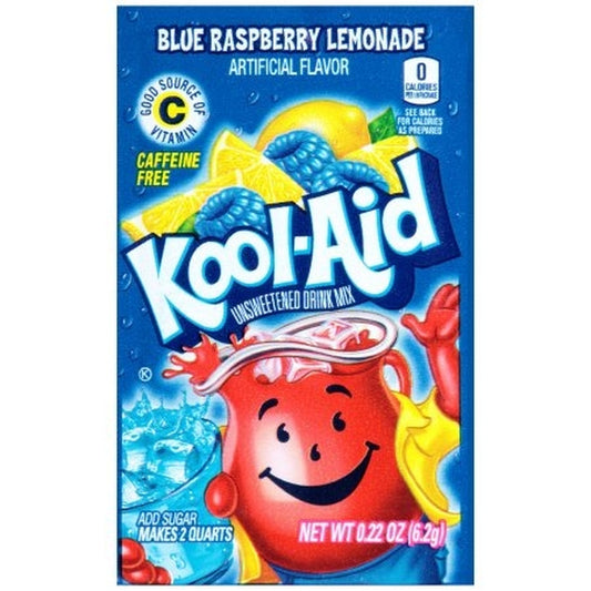 Kool Aid Blue Raspberry Lemonade Drink Mix - 6.5g