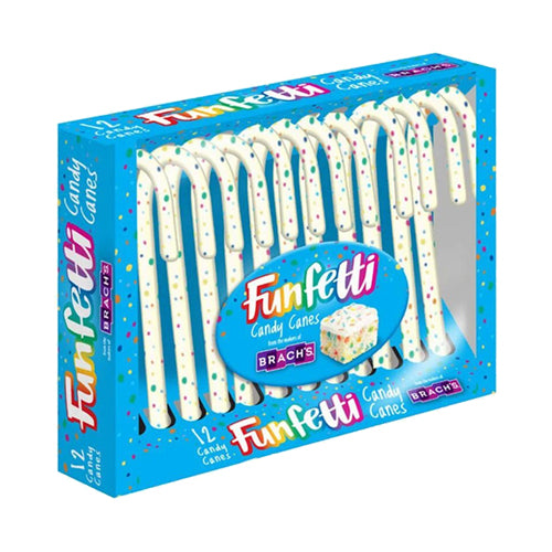 Funfetti Candy Canes - 150g CHRISTMAS EDITION