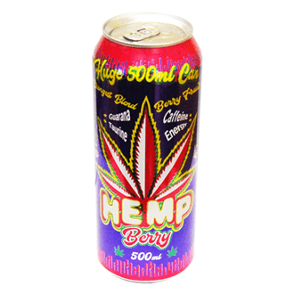 Hemp Berry Energy Drink - 500ml