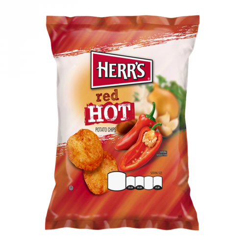 Herrs Red Hot Chips - 99g