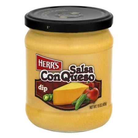 Herrs Salsa Con Queso Dip - 425g