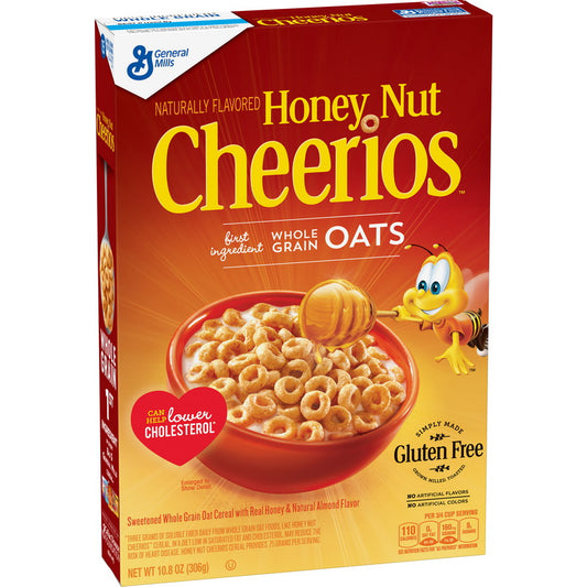 Honey Nut Cheerios Cereal - 306g