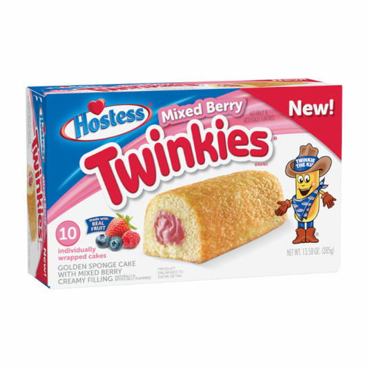 Hostess Twinkies Mixed Berry - 10pk