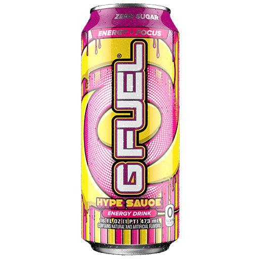 Gfuel Hype Sauce Raspberry Lemonade Flavour Energy Drink - 473ml USA