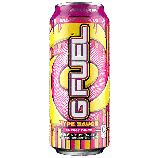 Gfuel Hype Sauce Raspberry Lemonade Flavour Energy Drink - 473ml USA