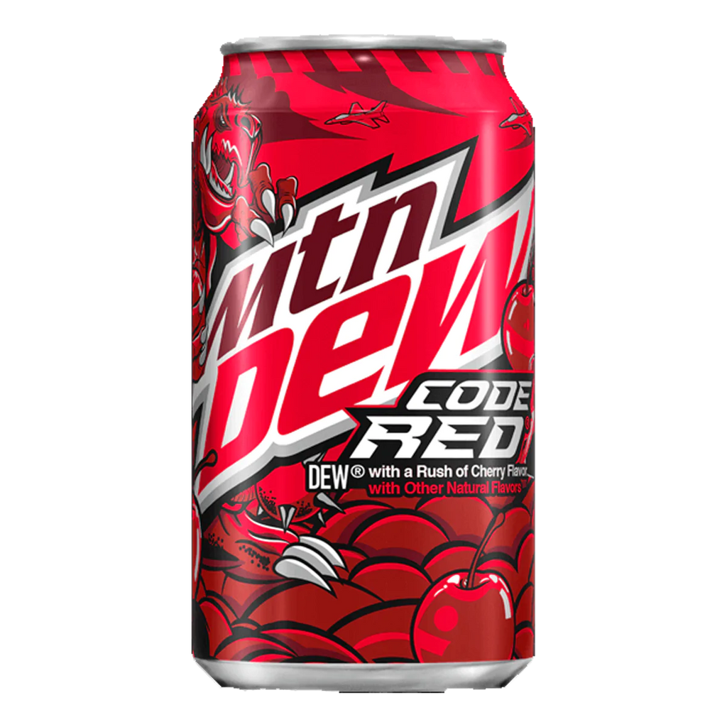 Mountain Dew Code Red - 355ml LIMITED EDITION