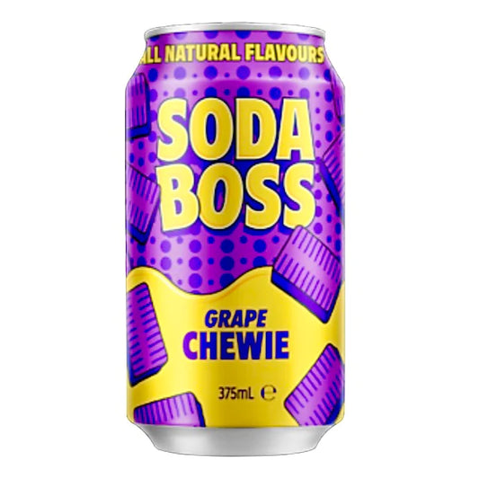 Soda Boss Grape Chewie - 375g
