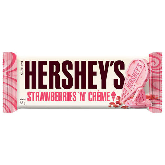 Hersheys Strawberries N Creme - 39g LIMITED EDITION