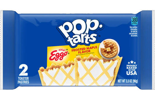 Pop Tarts Eggo Waffles Frosted Maple Flavour - 96g
