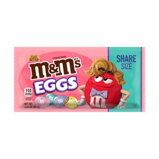 M&Ms Peanut butter Eggs - 80g SHARE SIZE