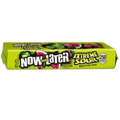Now & Later Extreme Sour Chews - 69g