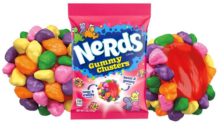 Wonka  Nerds Gummy Clusters Bag  - 141g