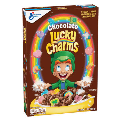 LUCKY CHARMS Chocolate Cereal -  311g