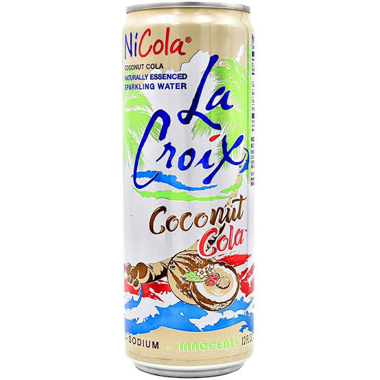LaCroix NiCola Coconut Cola Sparkling Water - 355ml