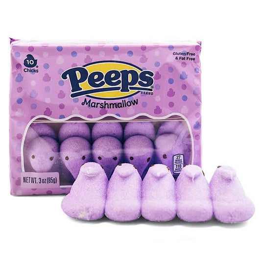 Peeps Lavender Chicks - 10pack