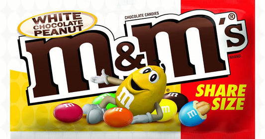 M&Ms White Chocolate Peanut Share Size - 79g