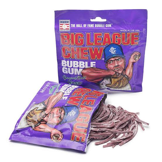 Big League Chew Grape Bubble Gum