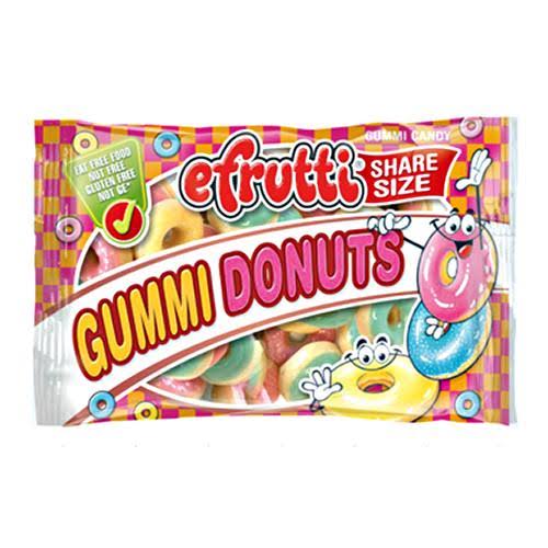 Efrutti Gummi Donuts Share Size - 40g