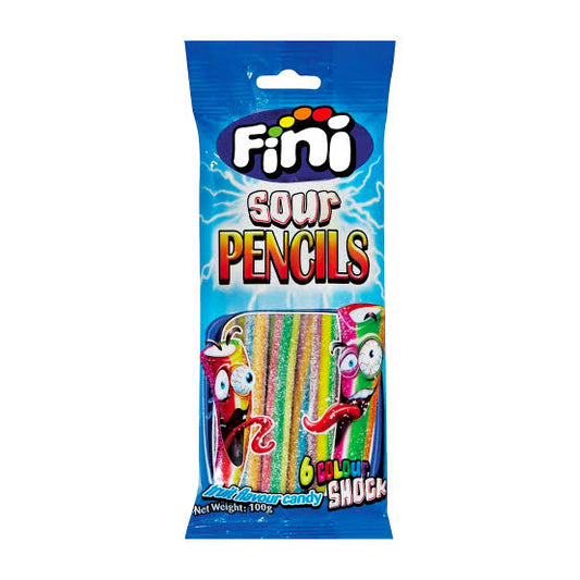Fini Sour Rainbow Pencil - 100g