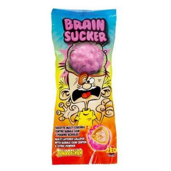 Zed Candy Brain Sucker Lollipop - 67g