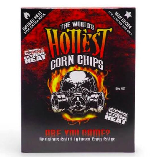 Worlds Hottest Corn Chips - 40g