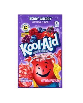 Kool Aid Berry Cherry Drink Mix - 6.5g