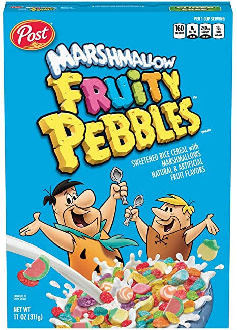 MARSHMALLOW Fruity Pebbles Cereal - 311g