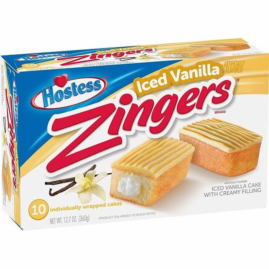 Hostess Zingers Iced Vanilla - 10pk